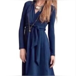 Cabi Teal Wrap Dress | Effortlessly Flattering & Comfortable | Size Small